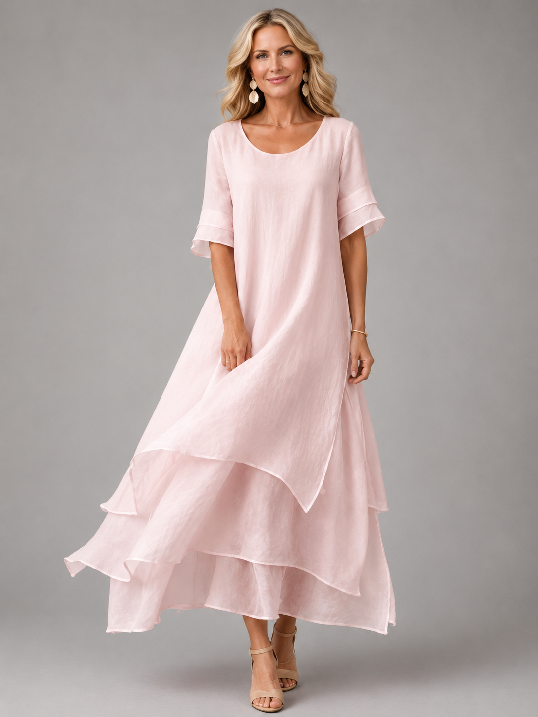 Lioraâ„¢ | Flowing Grace Maxi Dress
