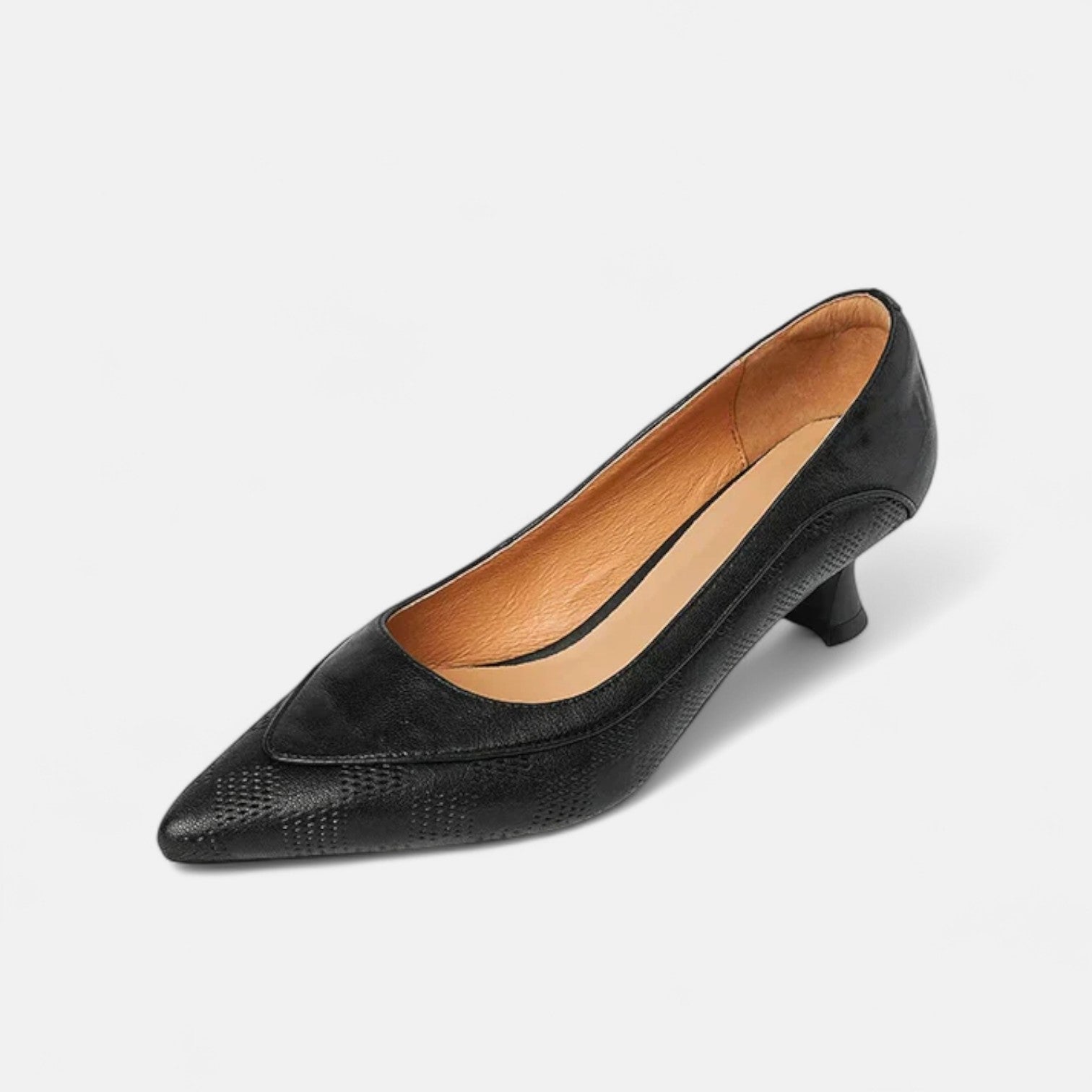 Refined Leather Heels
